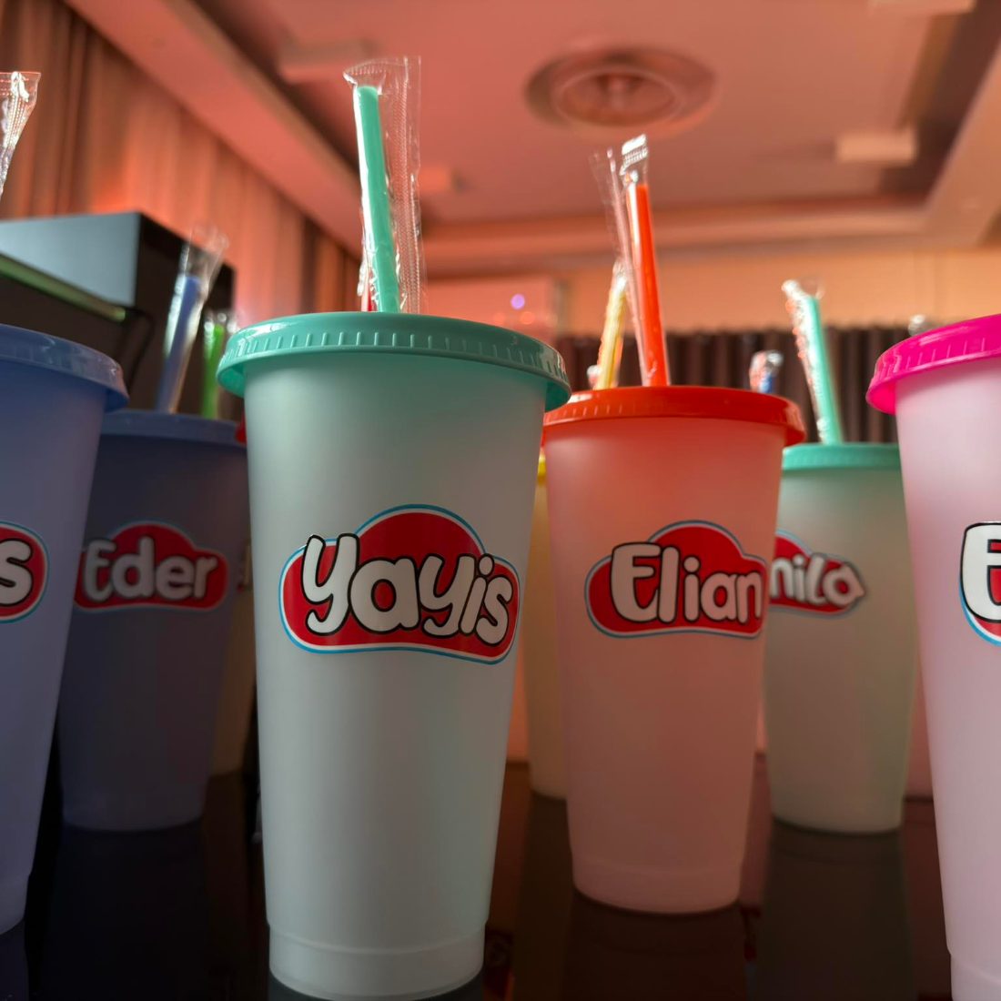 Vasos mágicos personalizados! 2