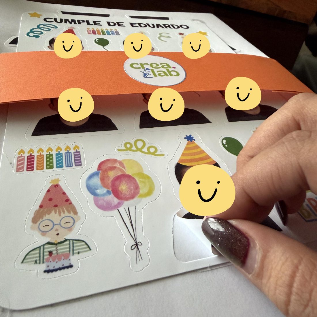 Hoja de sticker personalizados 3
