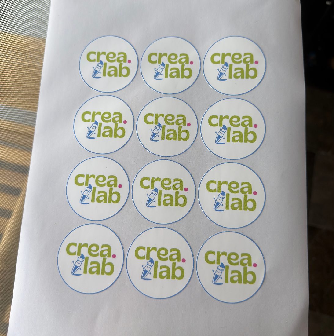 Hoja de sticker personalizados 4
