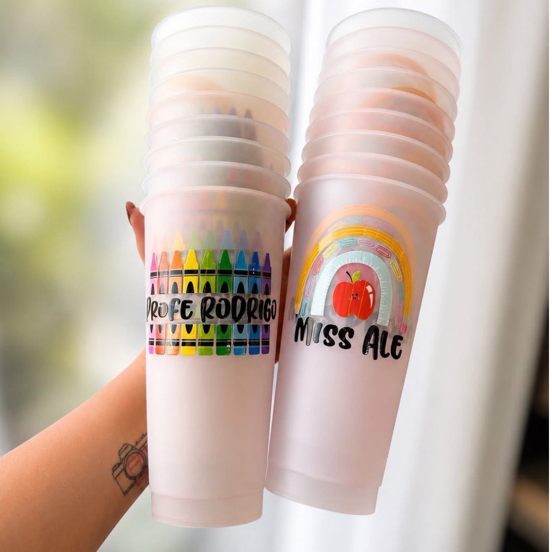Vasos mágicos personalizados!
