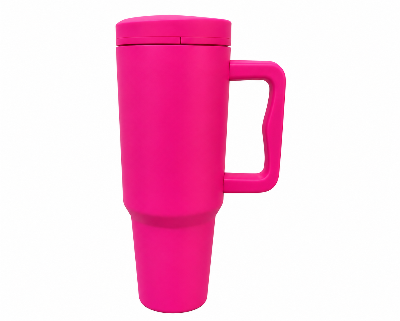 Termo 40 oz. con asa y grabado laser variante Color Fiusha