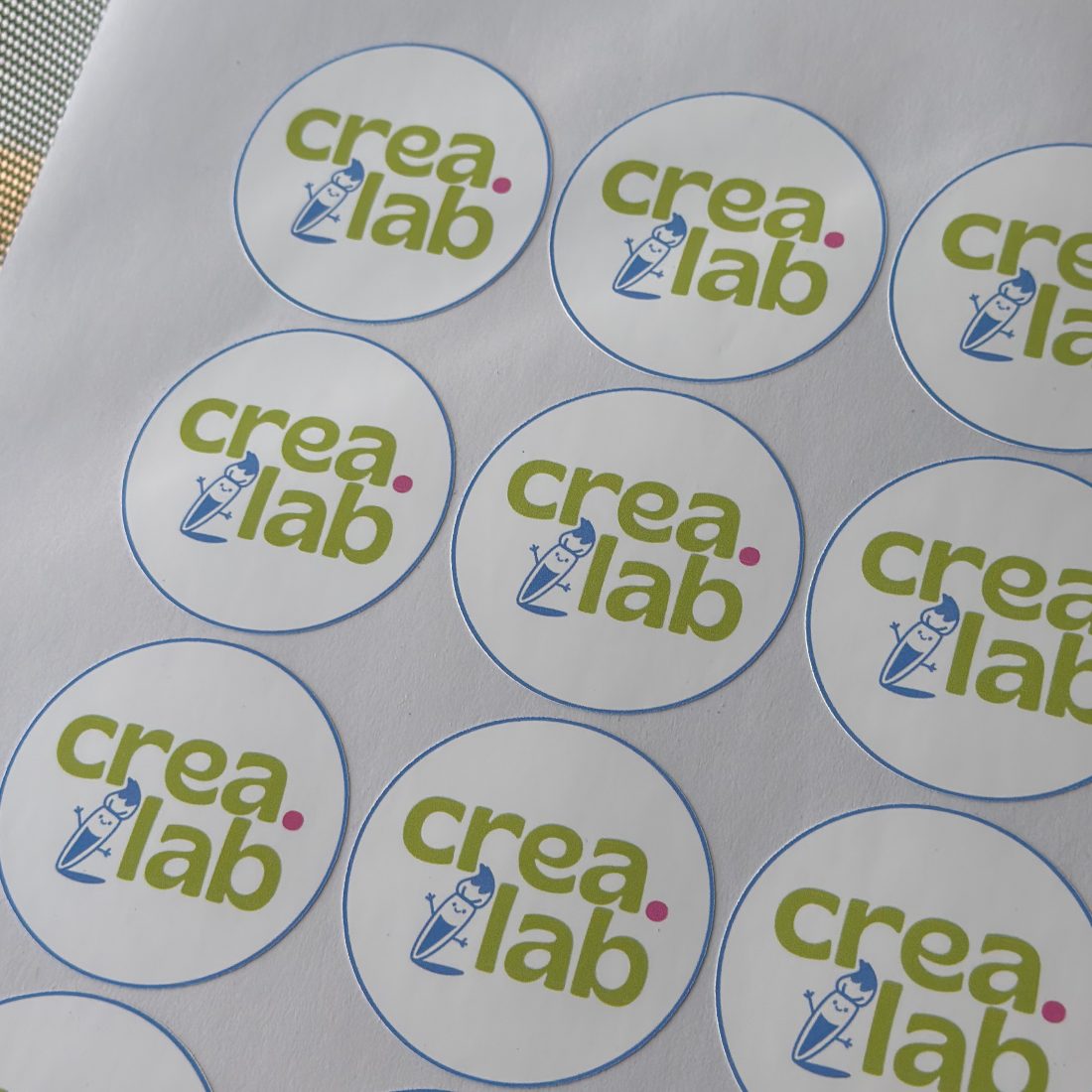 Hoja de sticker personalizados variante Matte